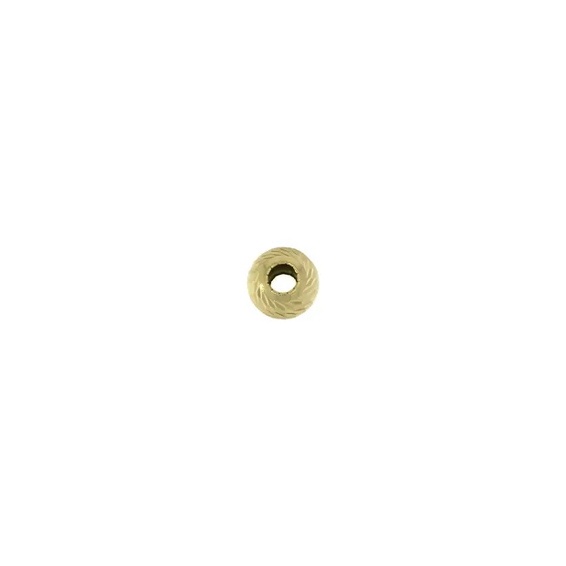 Sfera 04,0 mm, argento placcato oro, taglio laser (40 pz./ UC) | Marco Schreier
