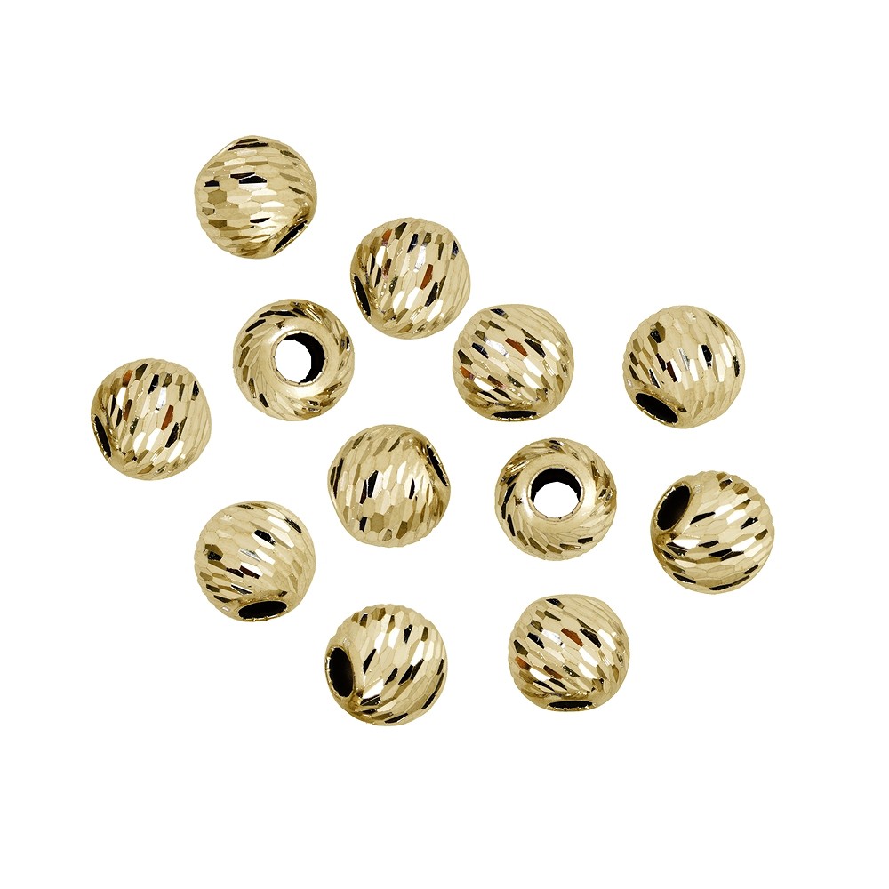 Boule 04,0mm, argent doré, découpe laser (40 pcs/UC) | Marco Schreier