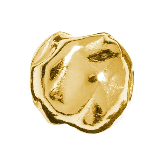 Kugel gehämmert 5mm, Silber vergoldet (30 St./VE) | Marco Schreier