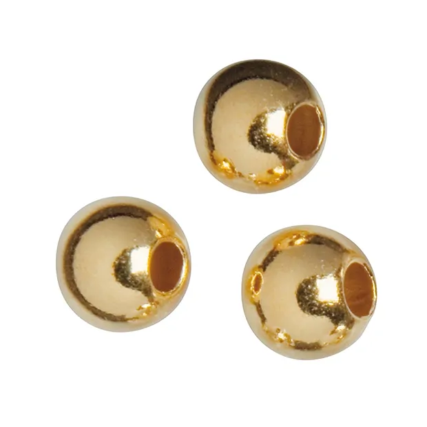 Sfera di laminazione 5 mm, argento placcato oro (29 pz./ UC) | Marco Schreier