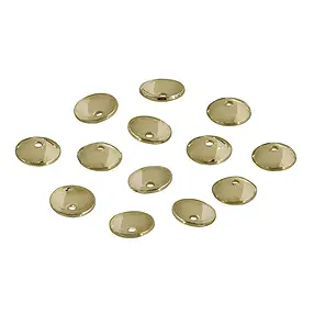 Demi-coque Classic 3mm, argent doré (92 pcs/UC) | Marco Schreier