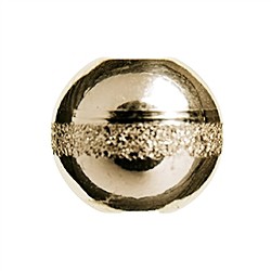 1909607101 Ball "Saturn" 10mm, gold-plated silver (3 pcs./ PU) | Marco Schreier