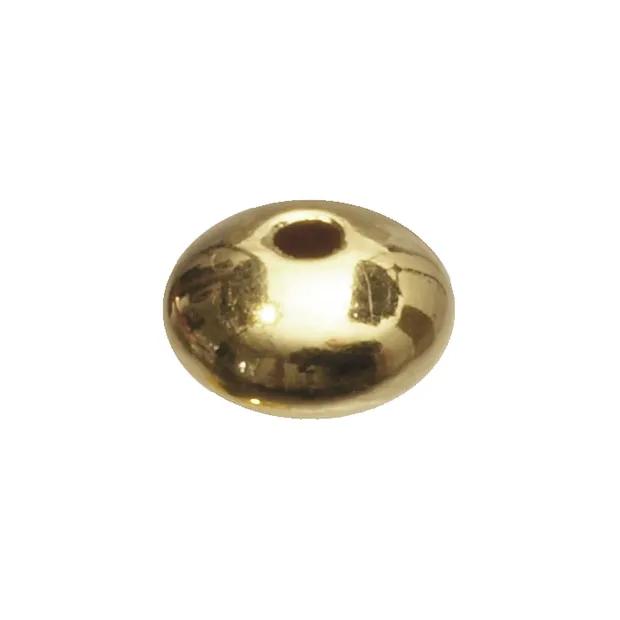 Linse 3mm, Silber vergoldet (92 St./VE) | GH Edelsteine, Heilsteine & Schmuck