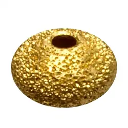 1909612063 Lente 6 mm, argento placcato oro, diamantata (12 pz./ UC) | Marco Schreier