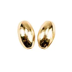 1909613031 Olives 3mm, argent doré (50 pcs/UV) | Marco Schreier