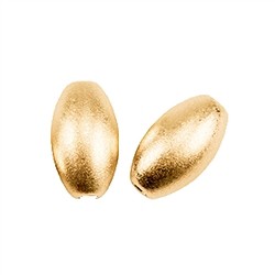 1909613042 Oliva 4mm, plateado dorado mate (26 unid./VE) | Marco Schreier