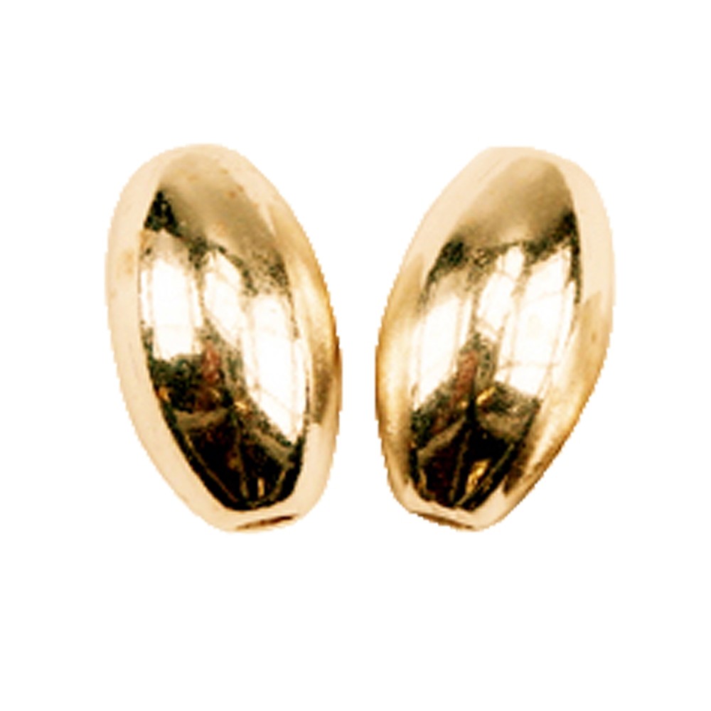 Olive 6mm, argent doré (7 pcs/Unité) | Marco Schreier