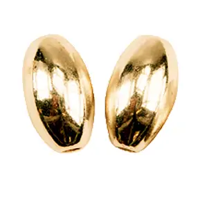 Oliva 8mm, plateado dorado (4 uds./VE) | Marco Schreier