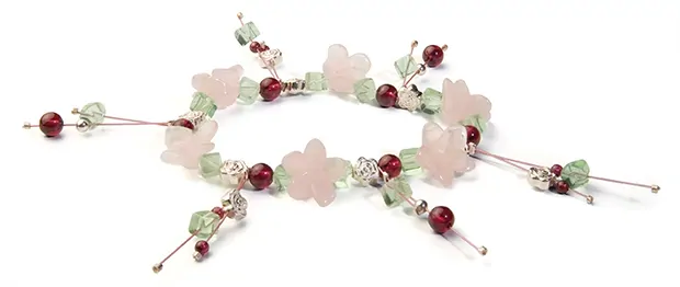 Rosa 4mm, plata dorada (20 uds./VE) | Marco Schreier