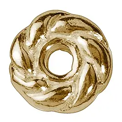 1909623261 Molette cordée 5mm, argent doré (26 pcs/UC) | Marco Schreier