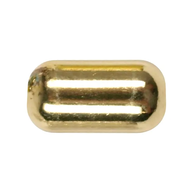 Zylinder 12 x 06mm, Silber vergoldet (6 St./VE) | Marco Schreier