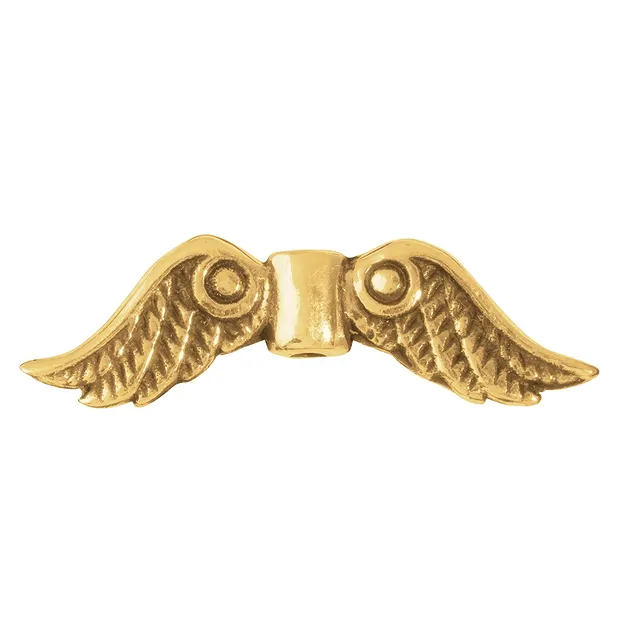 Wings "Trjgul" 22mm, silver gold-plated (4 pcs./ PU) | Marco Schreier