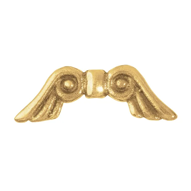 Ailes "conte de fées" 15mm (petit), argent doré (4 pcs/UC) | Marco Schreier