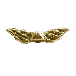 1909647101 Wings "Angel" 11mm (mini), gold-plated silver (10 pcs./ PU) | Marco Schreier
