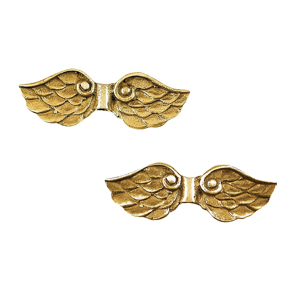 Flügel "Pegasus" 25mm, Silber vergoldet (2 St./VE) | Marco Schreier