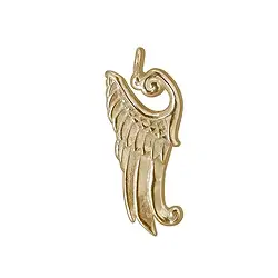 1909648051 Wings "Kyriell" 27mm, silver gold-plated (2 pcs./ PU) | Marco Schreier