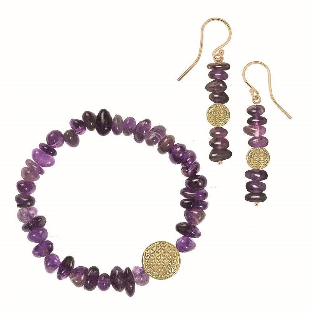 Flower of Life 21mm, gold-plated silver (1 pc./ PU) | Marco Schreier