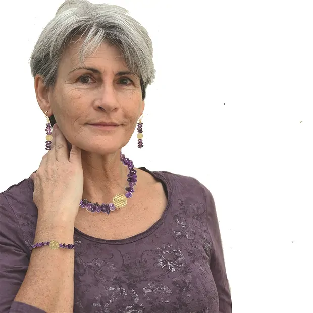 Fleur de vie 21mm, argent doré (1 pc/UC) | Marco Schreier