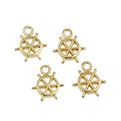1909672171 Steuerrad 9,5 x 11mm, Silber vergoldet (4 St./VE) | Marco Schreier