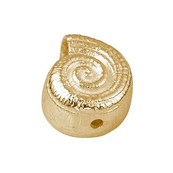 1909696051 Lumache 15 mm, argento placcato oro (1 pz./ UC) | Marco Schreier