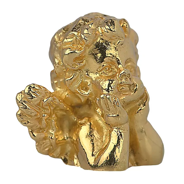 Putte (ange), argent doré, 20 x 22mm (1 pc(UC)) | Marco Schreier
