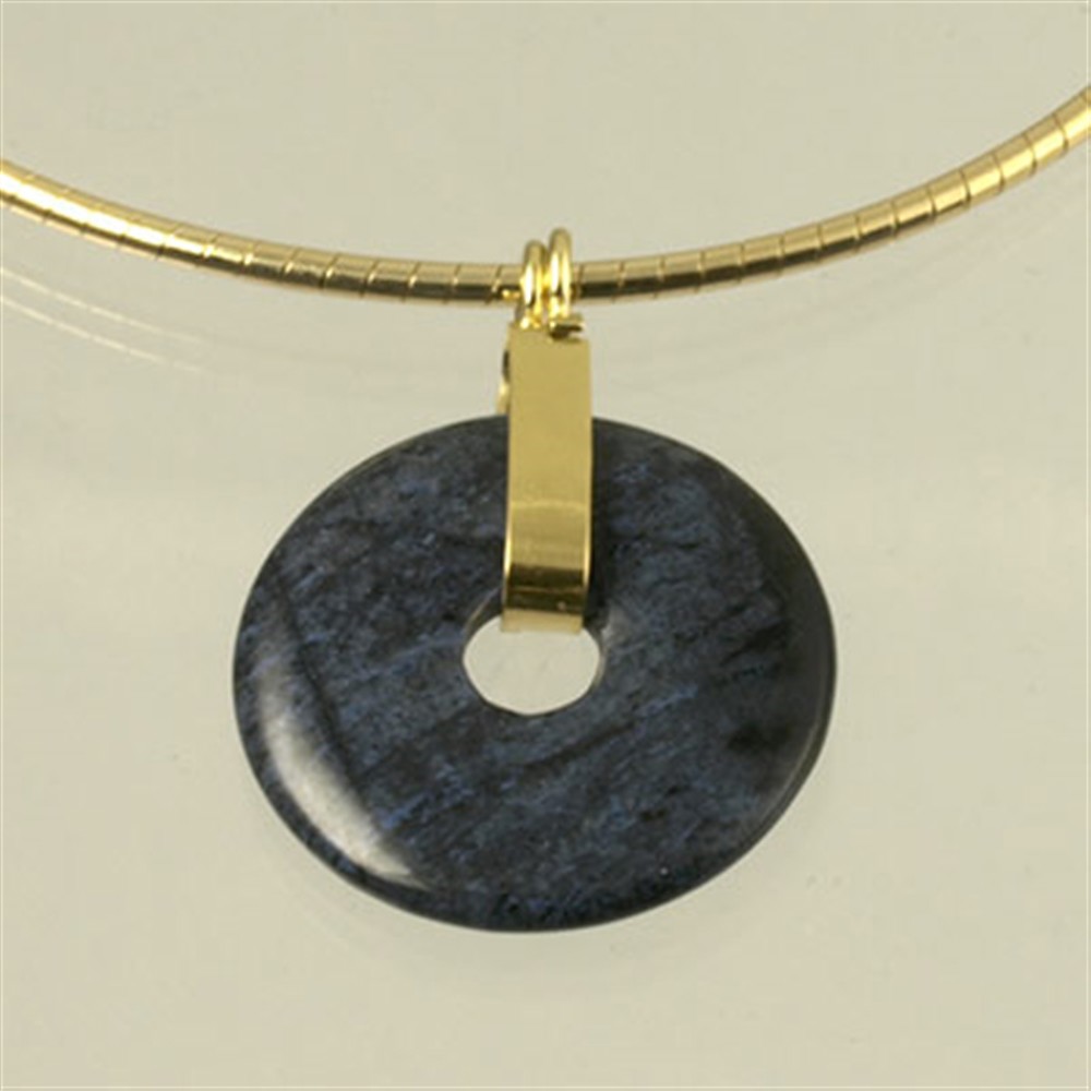 Clip a cerniera placcata oro argento, per ciambella da 50 mm (grande) | Marco Schreier