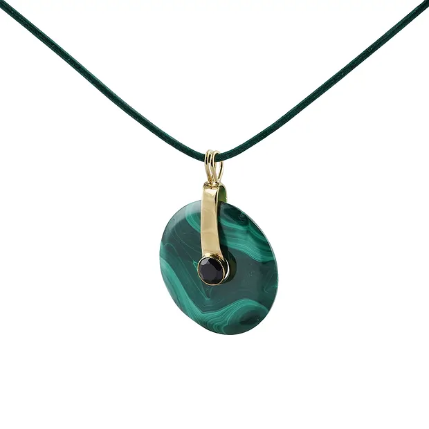 Clip a cerniera per ciambella da 40 mm, argento placcato oro, Spinello | Marco Schreier