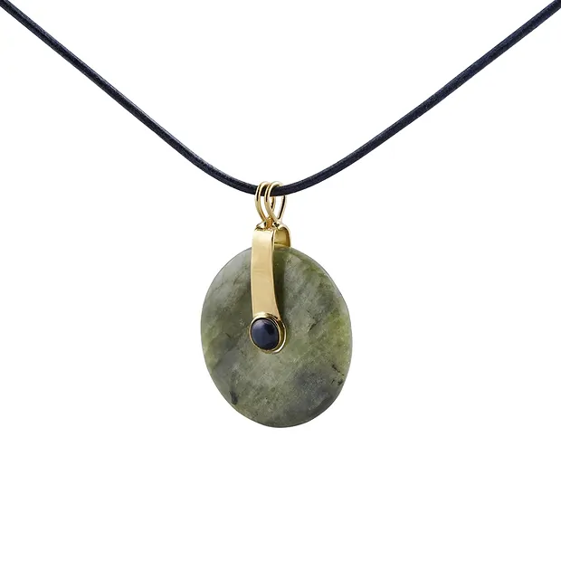 Clip de charnière pour donut 40mm, argent doré, perle | Marco Schreier