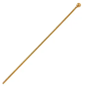 Schlaufe mit Biegering 8mm, (3 St./VE), vergoldet | Marco Schreier