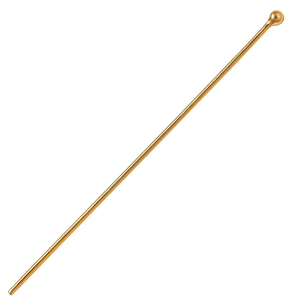 Loop with open jump ring 8mm, (3 pcs./ PU), gold-plated | Marco Schreier
