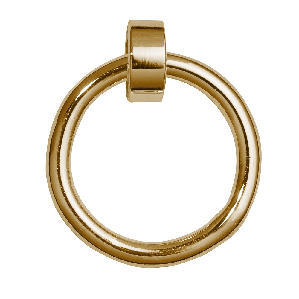 Pendant for charm ring with eyelet, gold-plated silver, 14mm (3 pcs./ PU) | Marco Schreier
