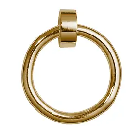 Ciondolo per anello con occhiello, placcato oro, 14 mm (3 pz./UC) | Marco Schreier