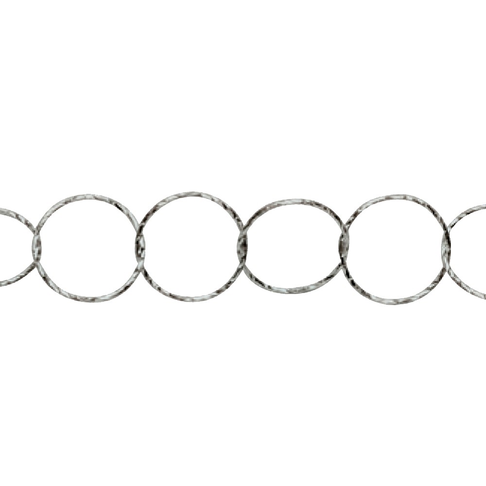 Meterkette, Glanzschnitt rund, Silber rhodiniert, 07mm (1m/VE) | Marco Schreier