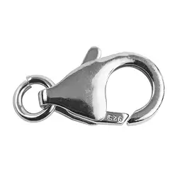 1918220131 Karabiner lose Öse 13mm, Silber rhodiniert (10 St./VE) | Marco Schreier