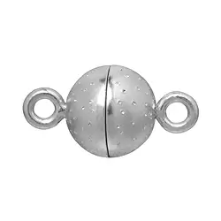 1918260017 Chiusura magnetica "Cielo stellato" rotonda 08 mm, argento rodiato (1 pz./ UC) | Marco Schreier