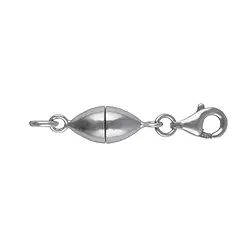 1918264191 Magnetschließe mit Karabiner, Silber rhodiniert (1 St./VE) | Marco Schreier