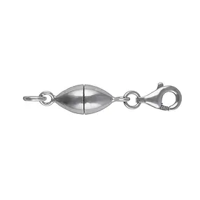 Magnetic clasp with Lobster Clasp, rhodiniert (1 pc/PU) | Marco Schreier