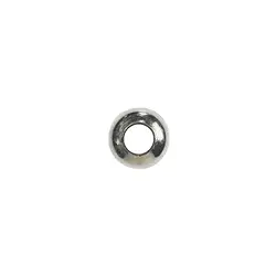 1918267071 Rondell mit Silikonring, 06mm, (2 St./VE), rhodiniert | Marco Schreier