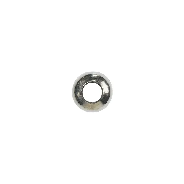 Rondelle avec anneau silicone, 06mm, (2 pcs/UC), rhodié | Marco Schreier