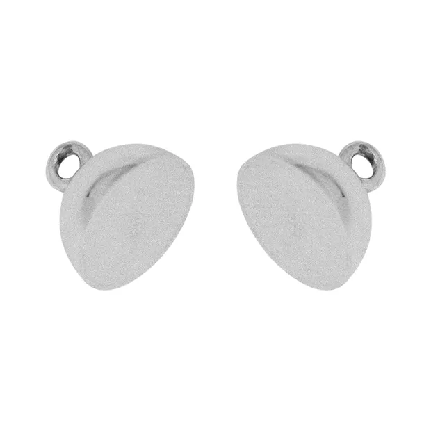 Fermoir magnétique rond 10mm, argent rhodié, mat (1 pcs/UC), couvert | Marco Schreier