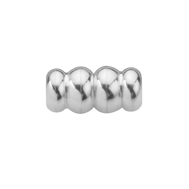 Screw cap with thread 11mm, silver rhodiniert (1 pc./ PU) | Marco Schreier
