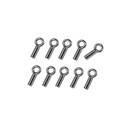 1918311011 Tubes &#xE0; &#xE9;craser avec anneaux 4,5mm, argent rhodi&#xE9; (28 pcs/UV) | Marco Schreier