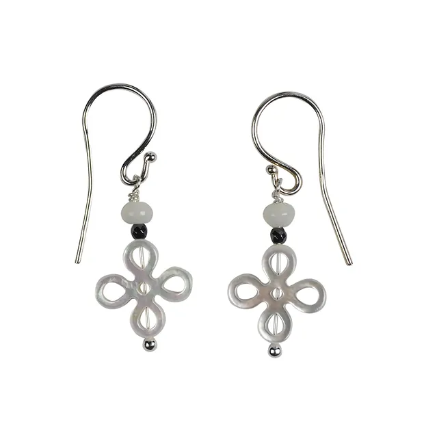 Boucles d'oreillles avec crochet 25mm, argent (12 pcs / UC), rhodié | Marco Schreier