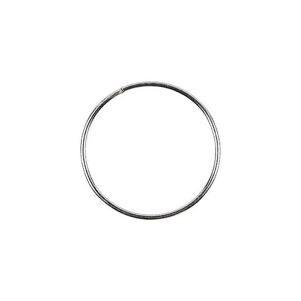 Creole 20mm, Silber rhodiniert (4 St./VE) | GH Edelsteine, Heilsteine & Schmuck