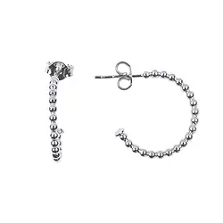 1918506051 Clous d'oreilles Créole avec boules, 2,0cm, rhodié | Marco Schreier