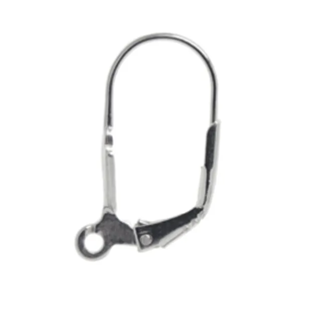 Brisur plegable 15mm, plateado rodinado (6 uds./VE) | Marco Schreier