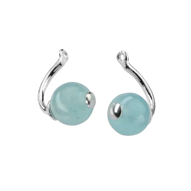 Findings for "Floating pearl" Earstuds, silver rhodiniert (6 pcs./ PU) | Marco Schreier