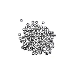 Kugel 02,0mm, Silber rhodiniert, Lasercut (100 St./VE) | Marco Schreier
