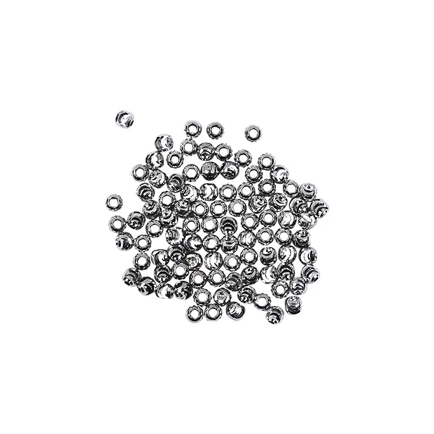 Ball 02.0mm, silver rhodiniert, Lasercut (100 pcs./ PU) | Marco Schreier
