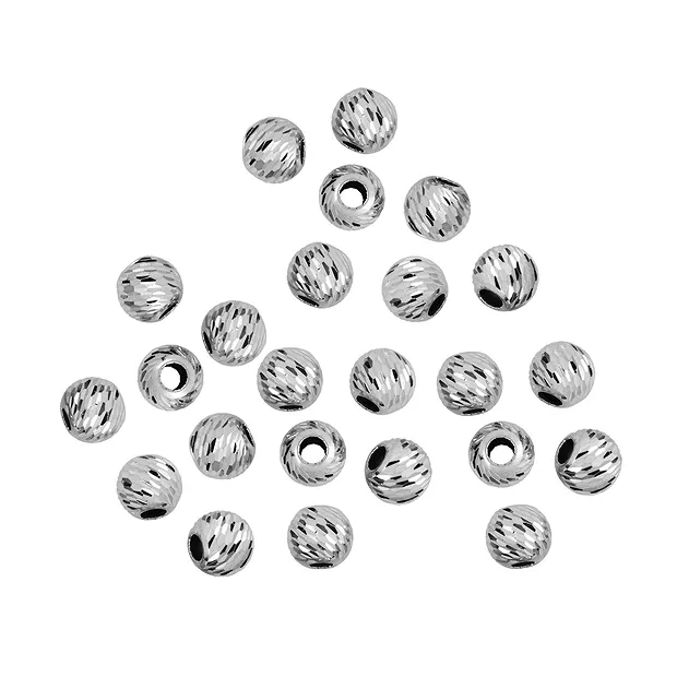 Sfera 02,5 mm, argento rodiato, taglio laser (100 pz./ UC) | Marco Schreier
